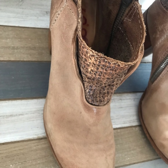 A.S.98 Women's Leather Ankle Brown Boots EUR 40 US Sz 9 3” Block Heel - Picture 10 of 11